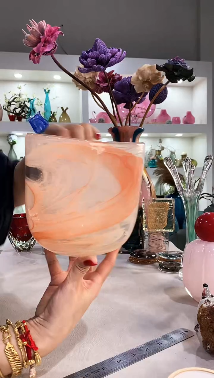 慕忆家手作琉璃花瓶
