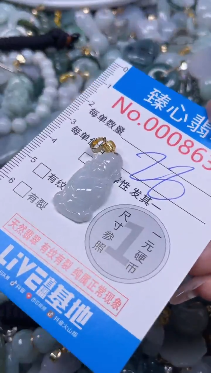 颈饰未镶嵌翡翠8630