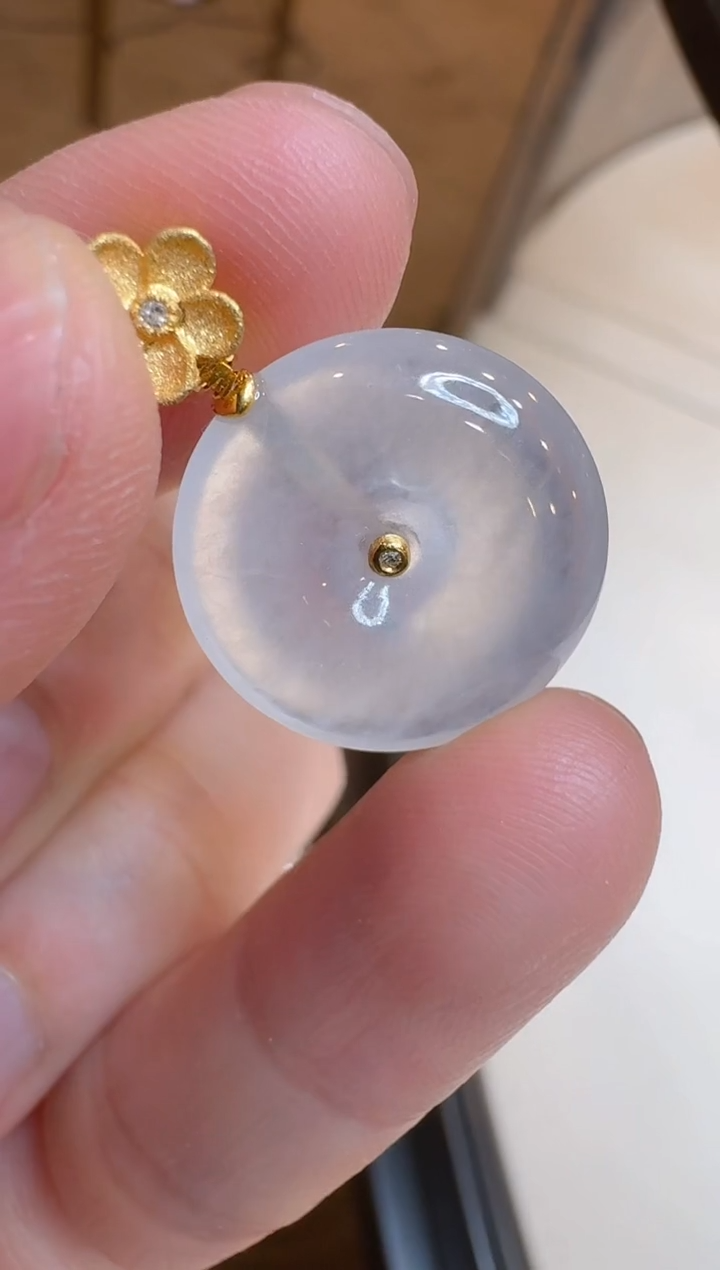 【闪购商品】翡翠吊坠(不含链)18K金镶嵌多样性团购发一件