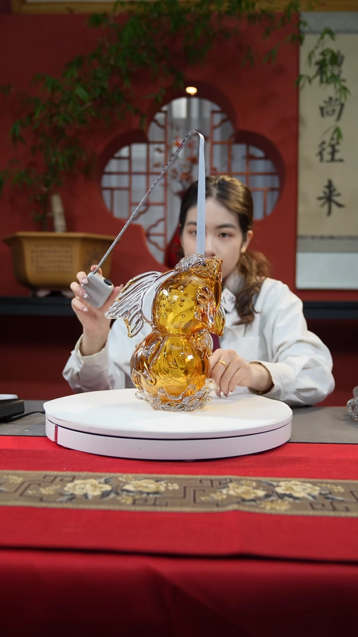 【闪购商品】琉璃手工艺品葫芦鱼