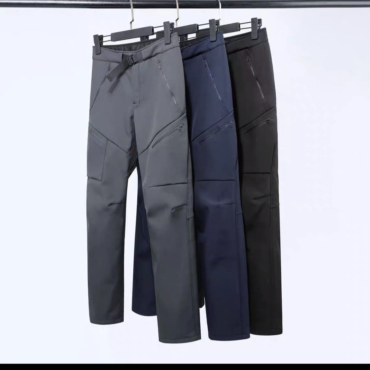 【冲锋裤】户外男女同款2025新款保暖徒步裤软壳裤防水防风登山裤