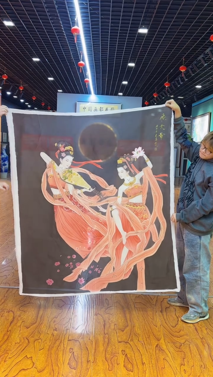 【闪购商品】国画周建真老师绘画作品7-131