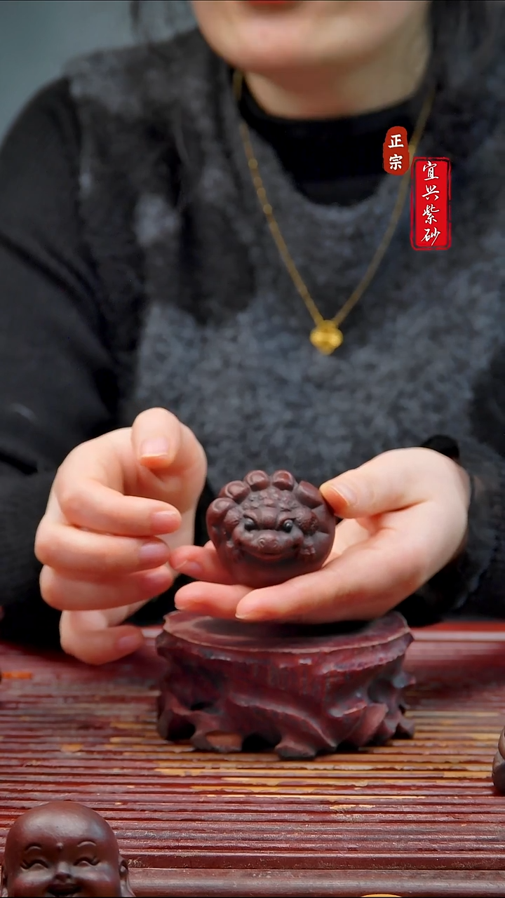 紫砂茶宠宜兴紫砂茶宠摆件