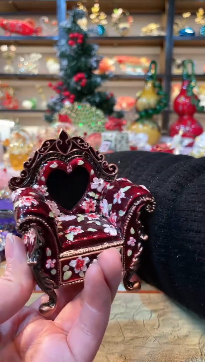 【闪购商品】精致珐琅彩首饰盒