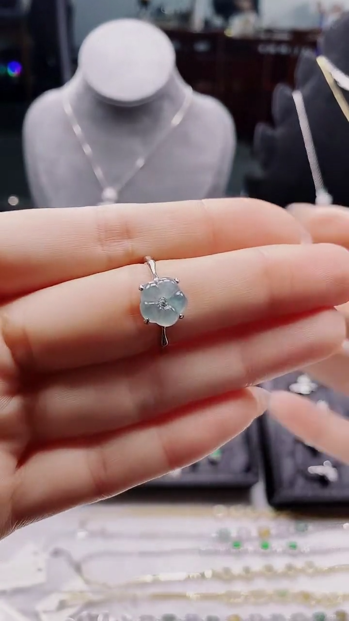 合金戒指翡翠16   