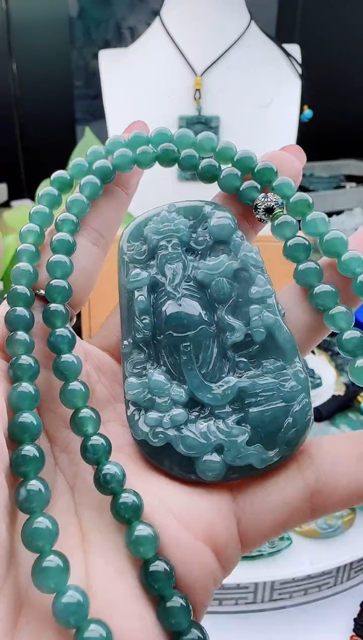 【闪购商品】翡翠颈饰未镶嵌多样性随机一件发货