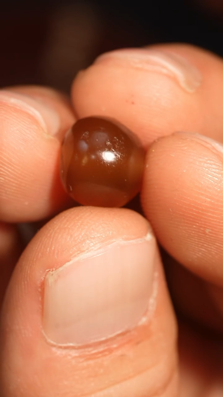 未镶嵌颈饰玛瑙/玉髓冲赛康胡子哥，DIY一128