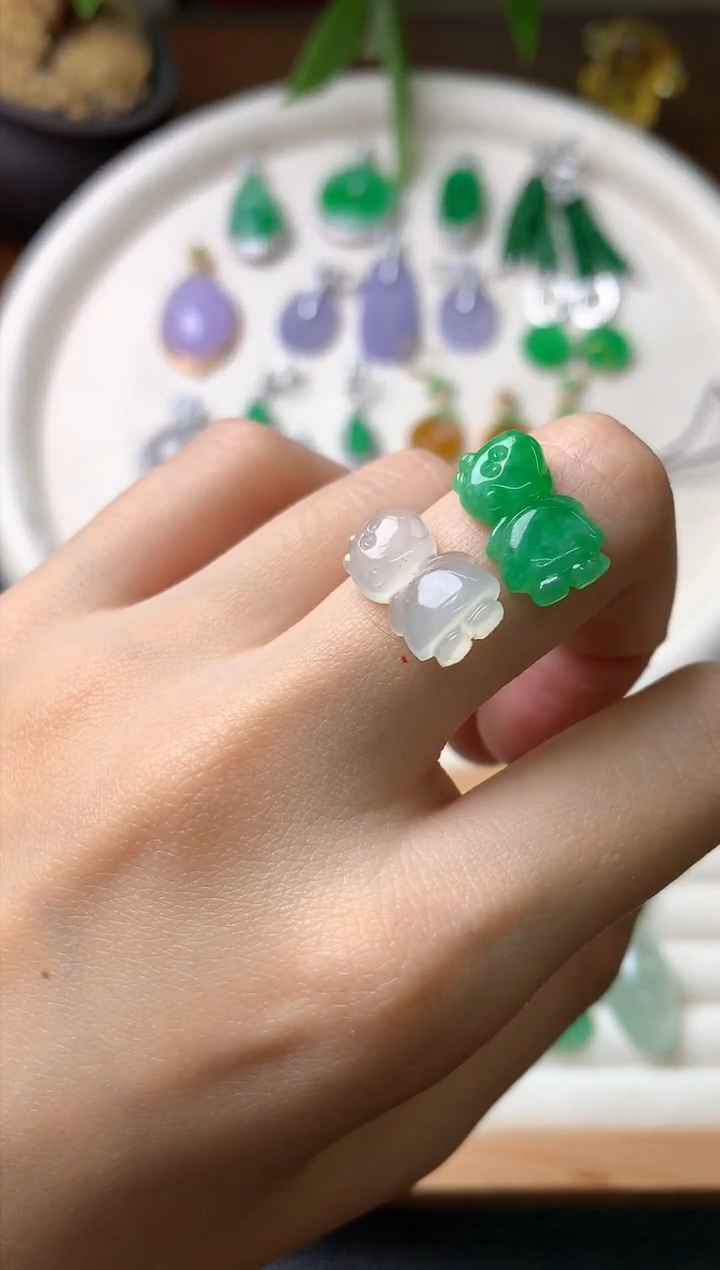 【闪购商品】定制翡翠未镶嵌裸石（镶嵌定制）