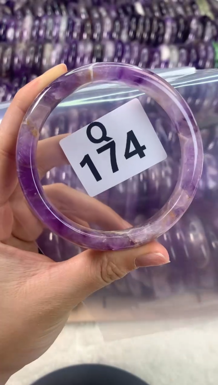 【闪购商品】水晶水晶手镯Q未镶嵌174-62