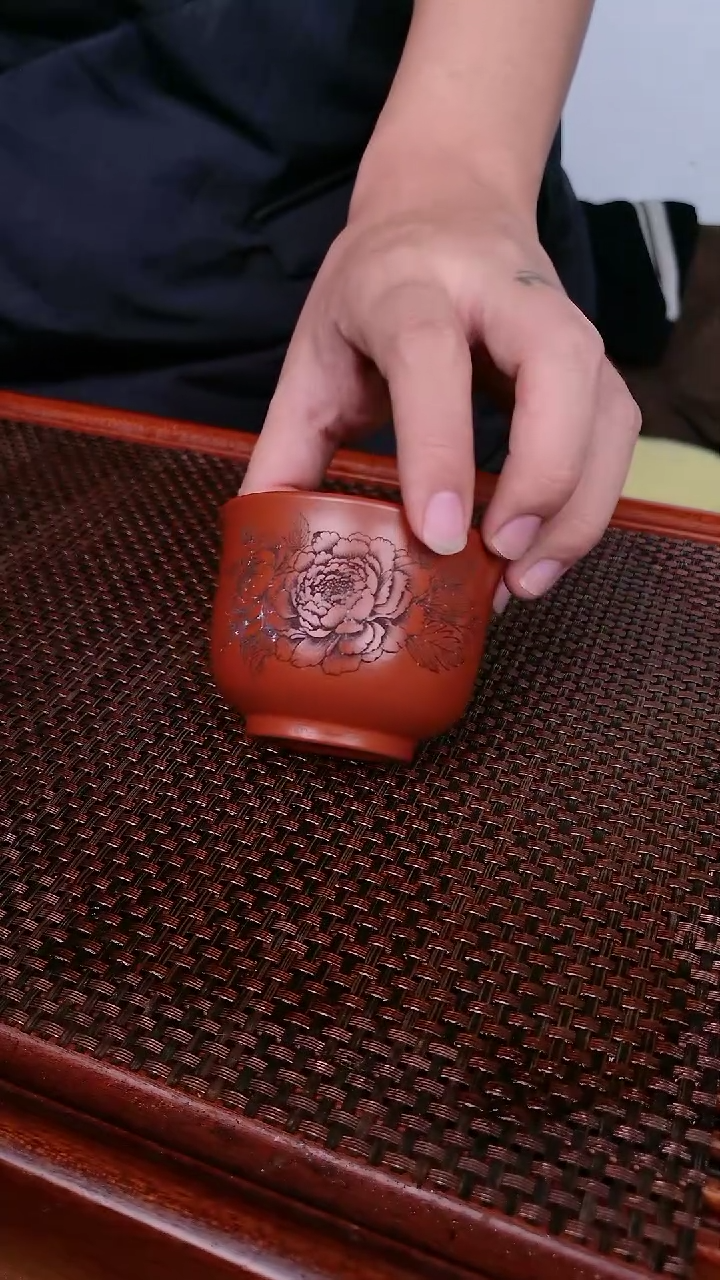 茶杯紫砂宜兴高端紫砂杯