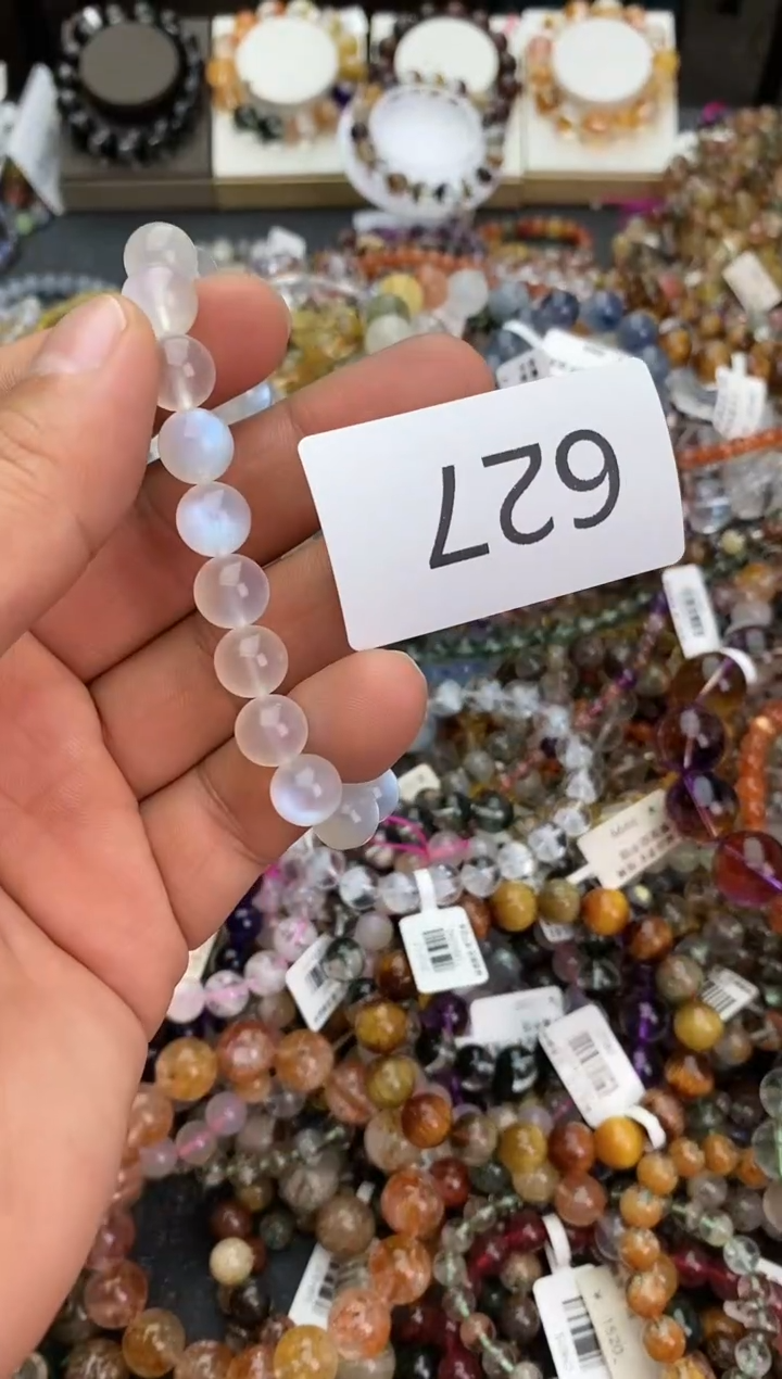 未镶嵌手链月光石手链