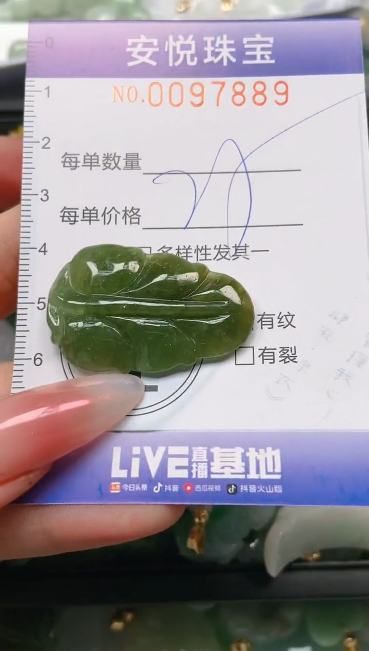 【闪购商品】翡翠颈饰未镶嵌闪购0097889