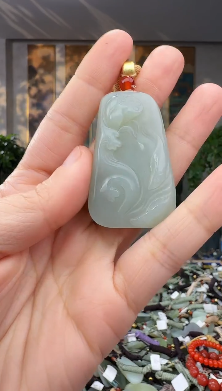 未镶嵌和田玉挂件拍一发一