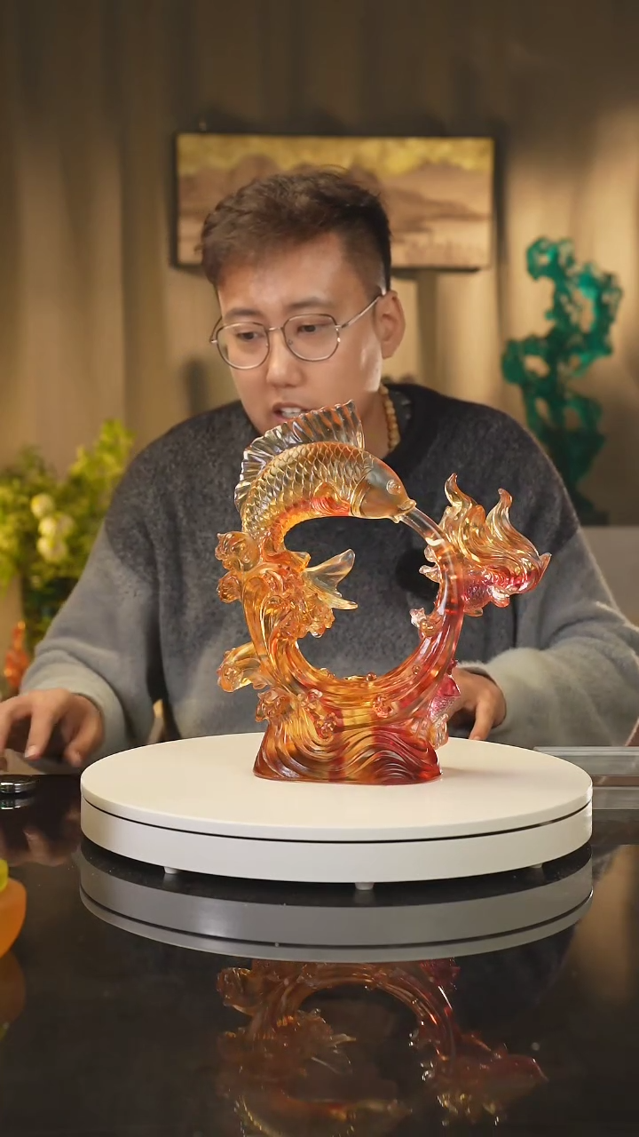 【闪购商品】雅致水晶琉璃 摆件 花器 果盘 茶酒具