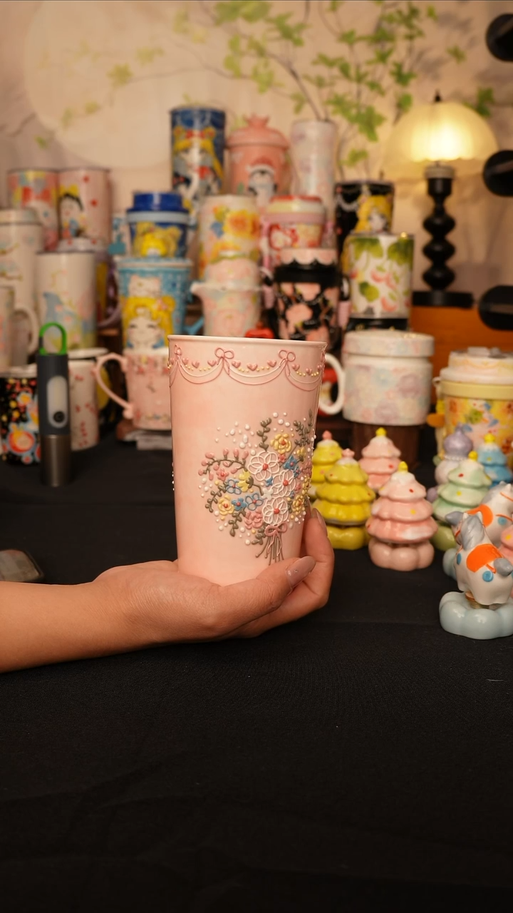 陶?***?景德镇手绘的杯子 