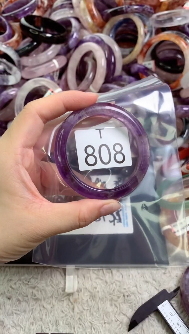 未镶嵌手镯水晶T808-53