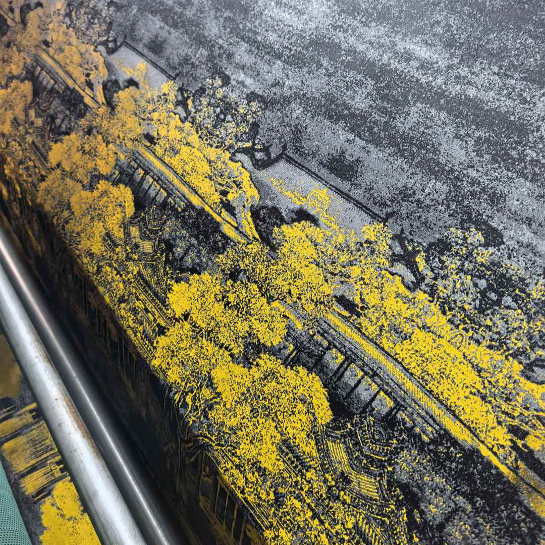 【楚娇】百分百桑蚕丝  50-汉宫秋月宋锦 布料