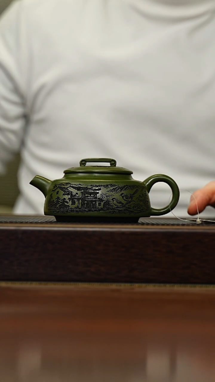 茶壶紫砂宜兴原矿 半手工 紫砂壶容量220CC