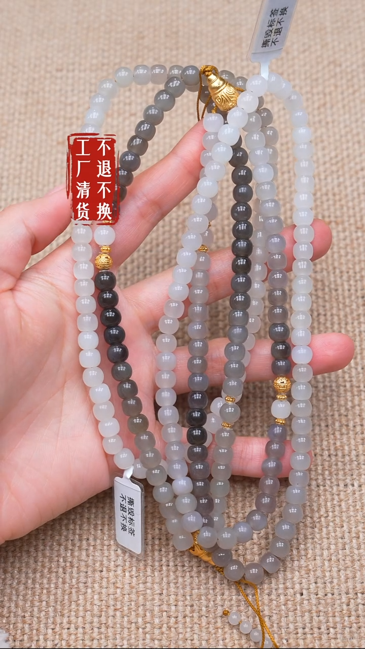 颈饰银S925镶嵌和田玉56【不退不换】个别纹裂多样性发其一