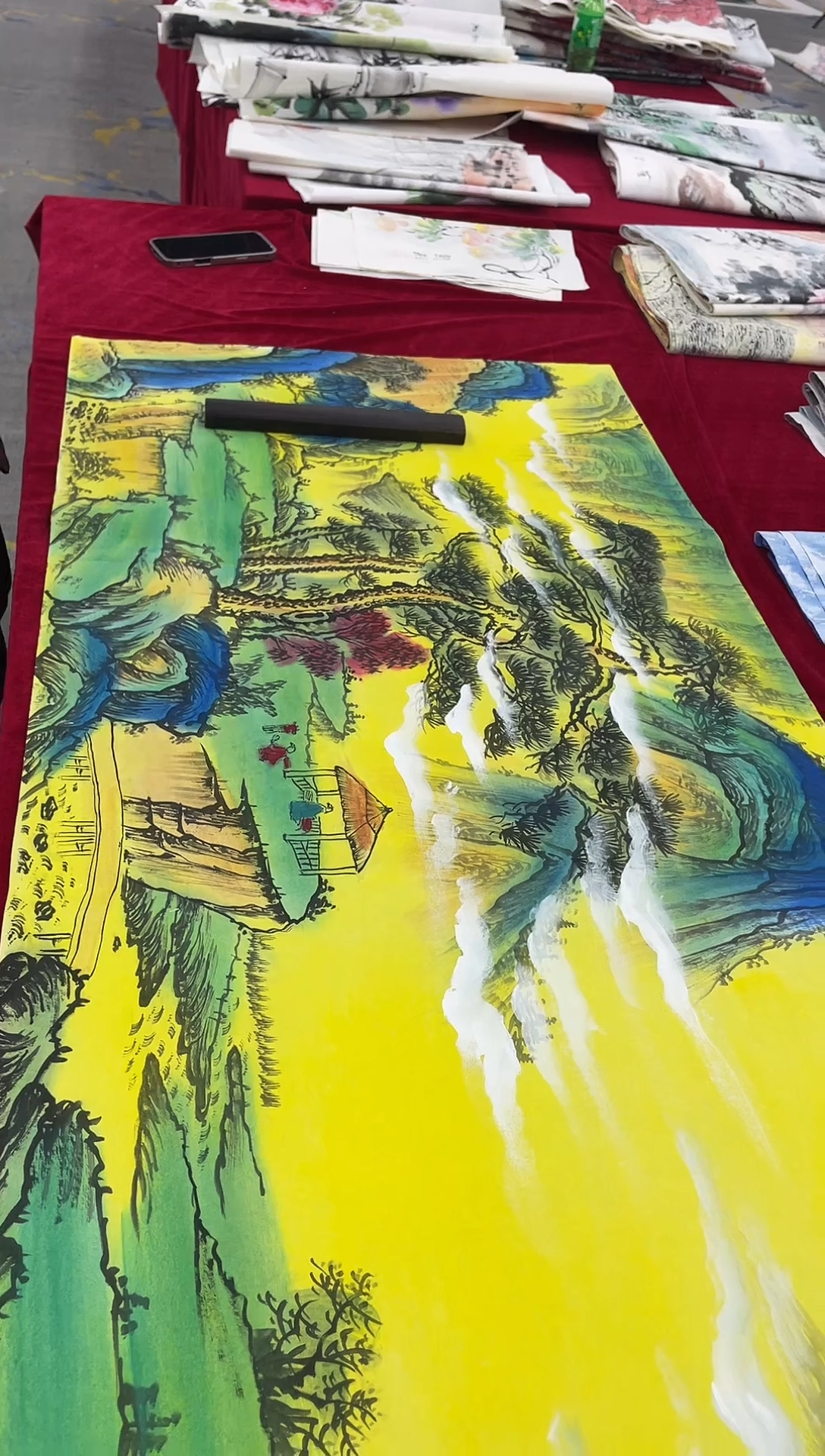 名人名画手工制作