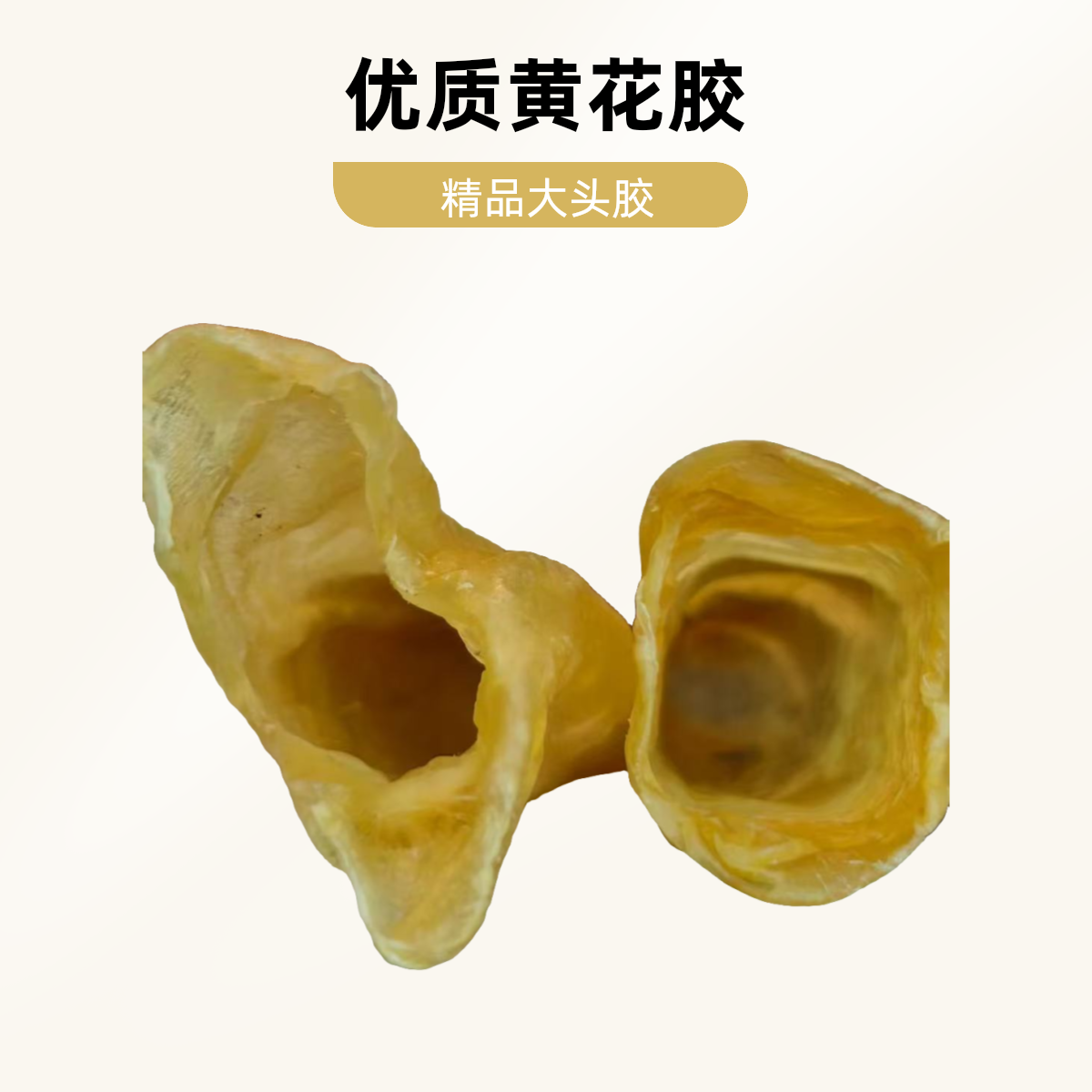 约40头精品黄花筒特大黄花胶补充胶原产后术后滋补孕妇送礼佳品