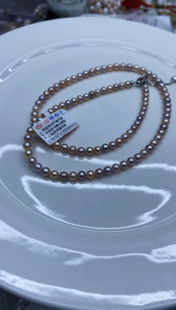 项链未镶嵌淡水珍珠多样性发其一