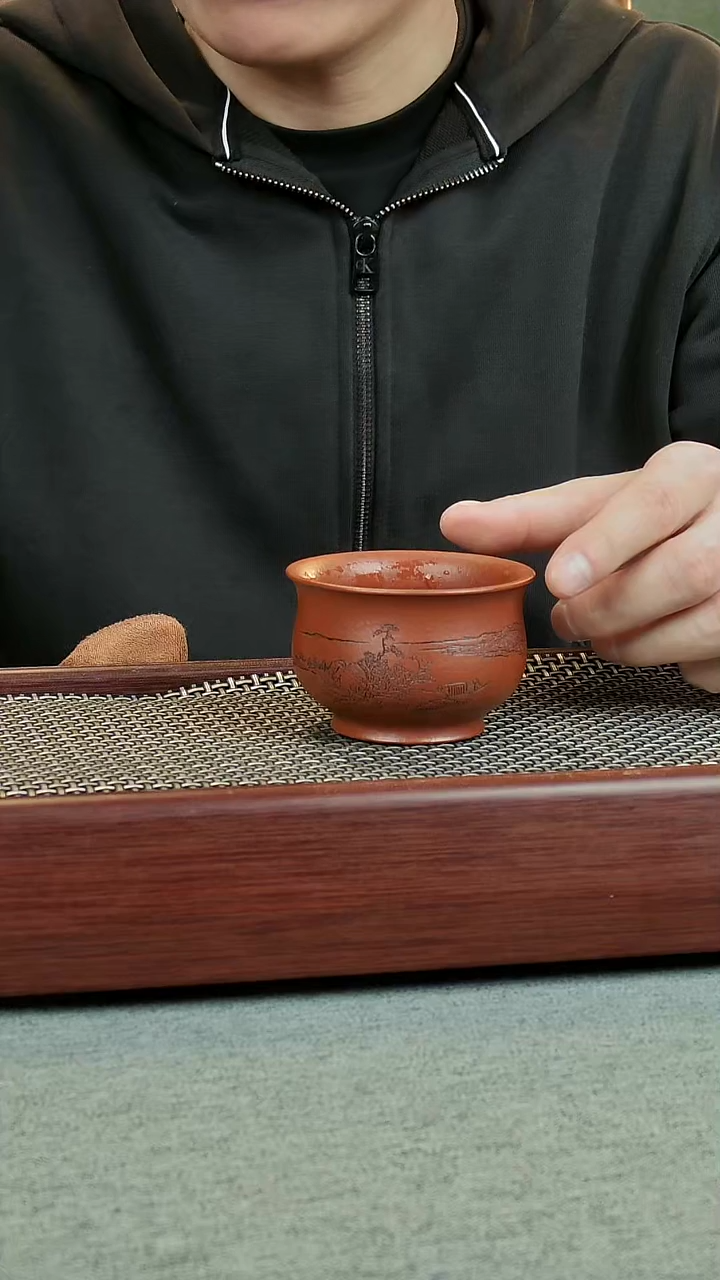 茶壶紫砂宏林粗砂朱泥