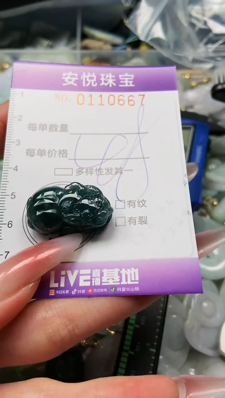 【闪购商品】翡翠颈饰未镶嵌闪购0110667