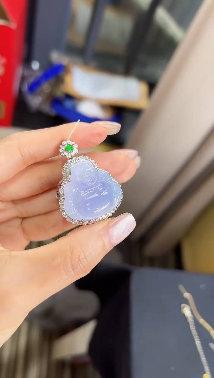 【闪购商品】翡翠颈饰18K金镶嵌DFZ0202-73