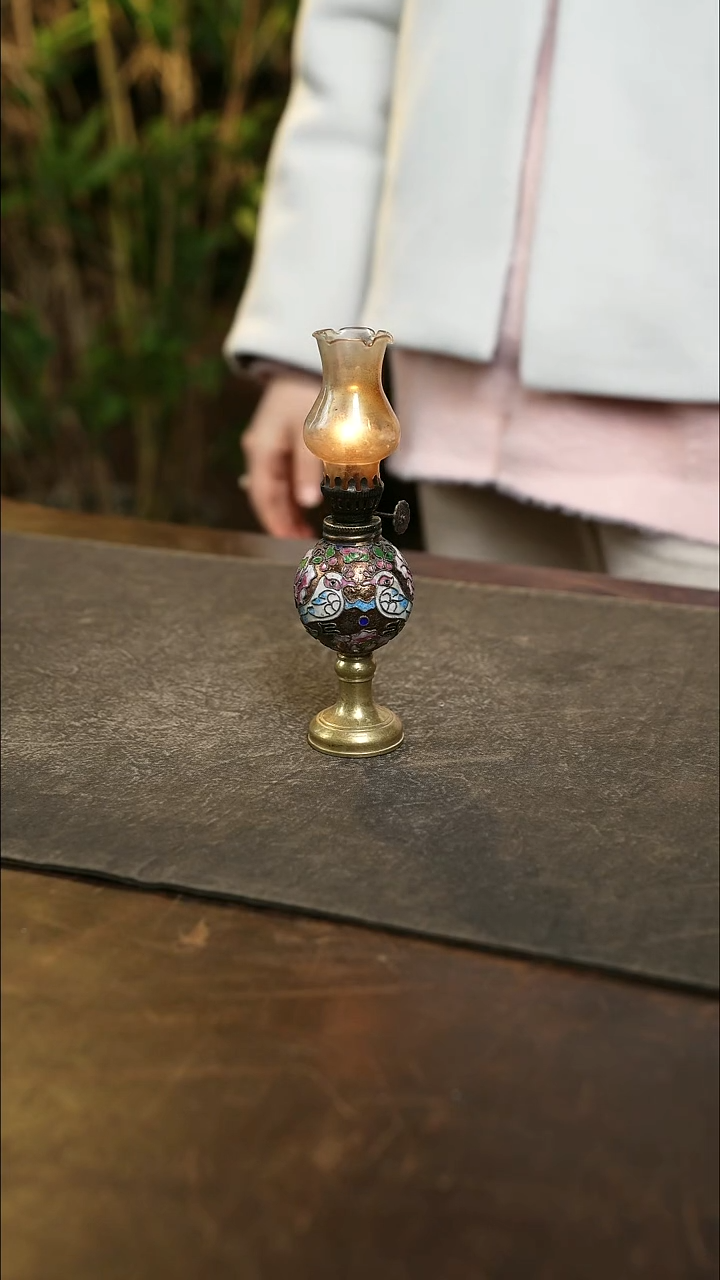 景泰兰掐丝工艺复古灯1