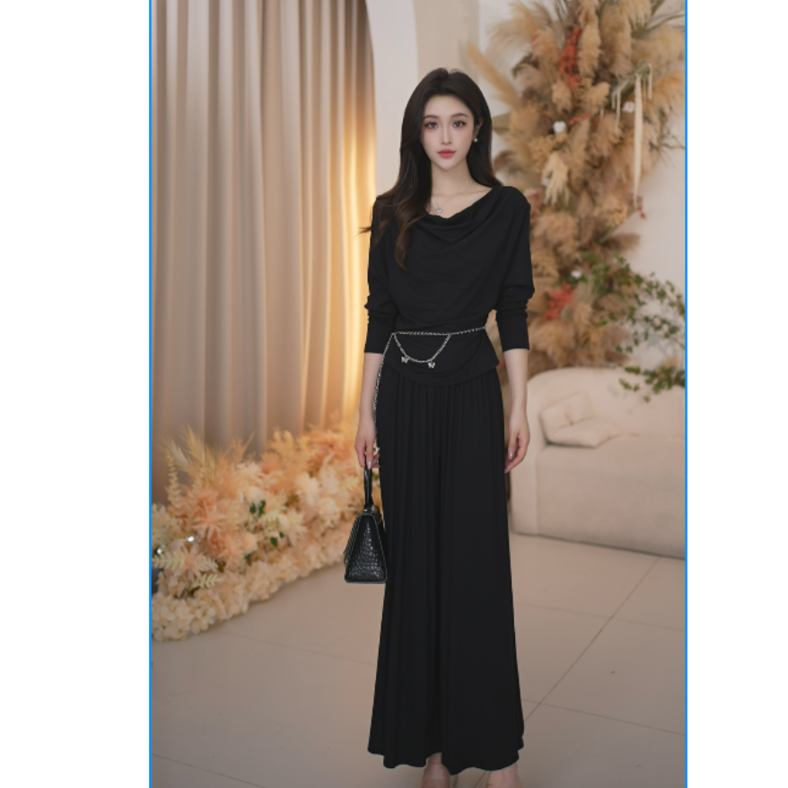 Basic House/百家好春季新款时尚休闲气质裙子B1335B5R752