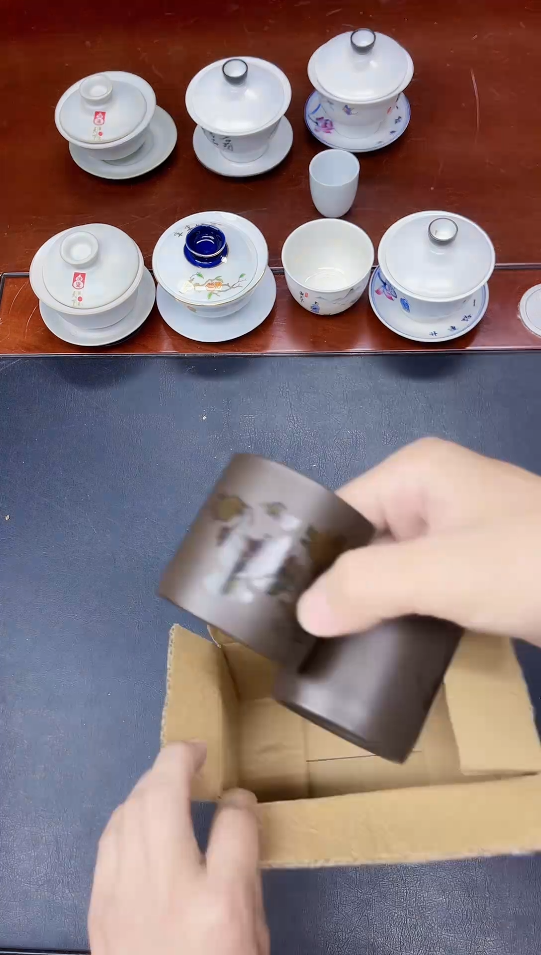 陶瓷茶具临时链接变色主人杯