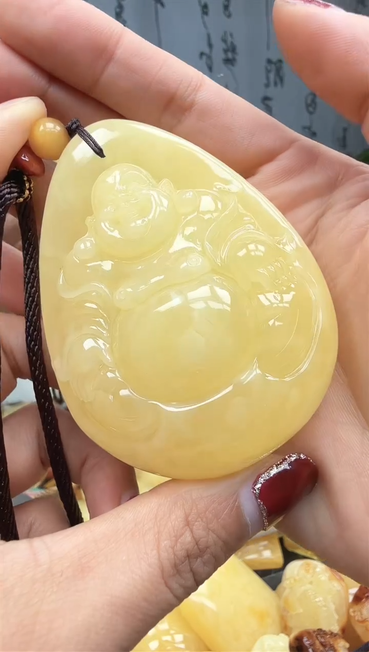 【闪购商品】琥珀裸石未镶嵌挂坠