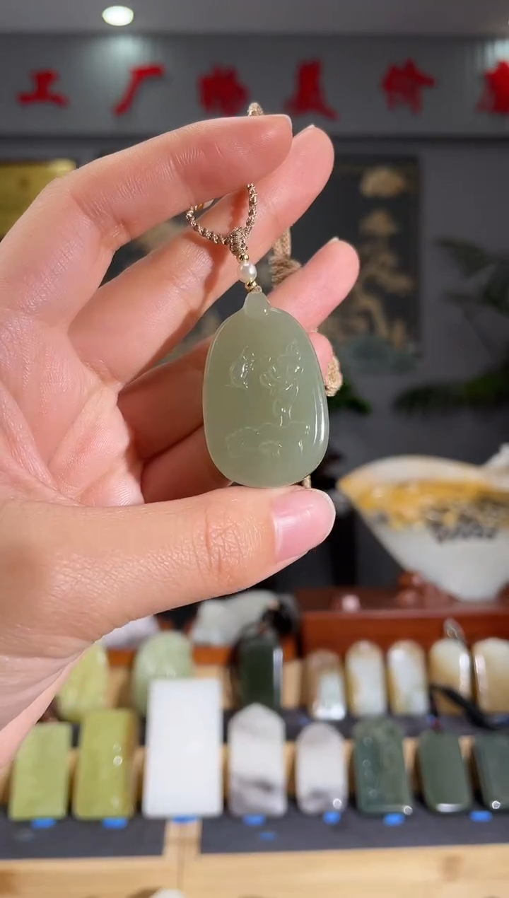 【闪购商品】和田玉颈饰未镶嵌拍一发一 多样性发货