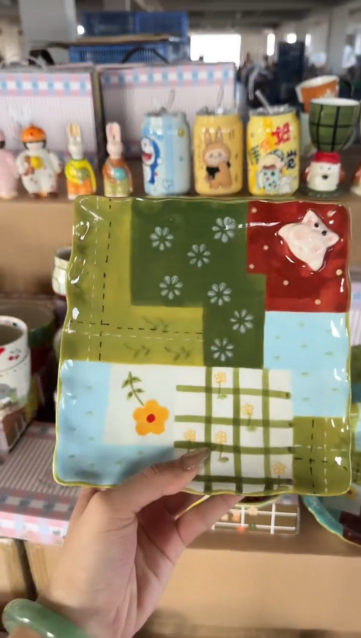瓷【唯品瓷】手工手绘餐具