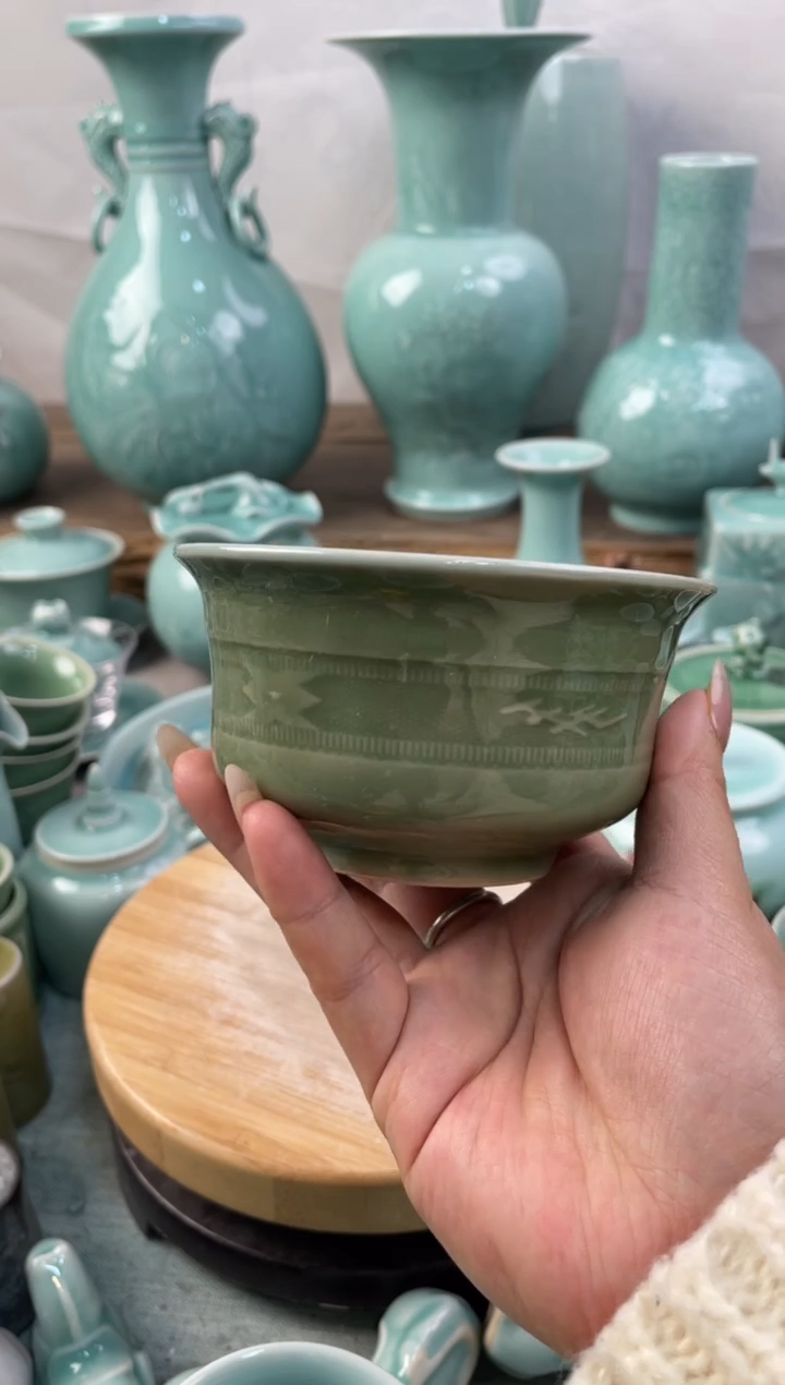 【闪购商品】抽奖 特价 微瑕 慧仙青瓷 不退不换