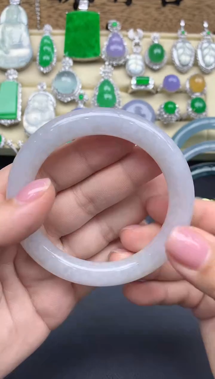 【闪购商品】翡翠手镯未镶嵌73-中国好珍宝