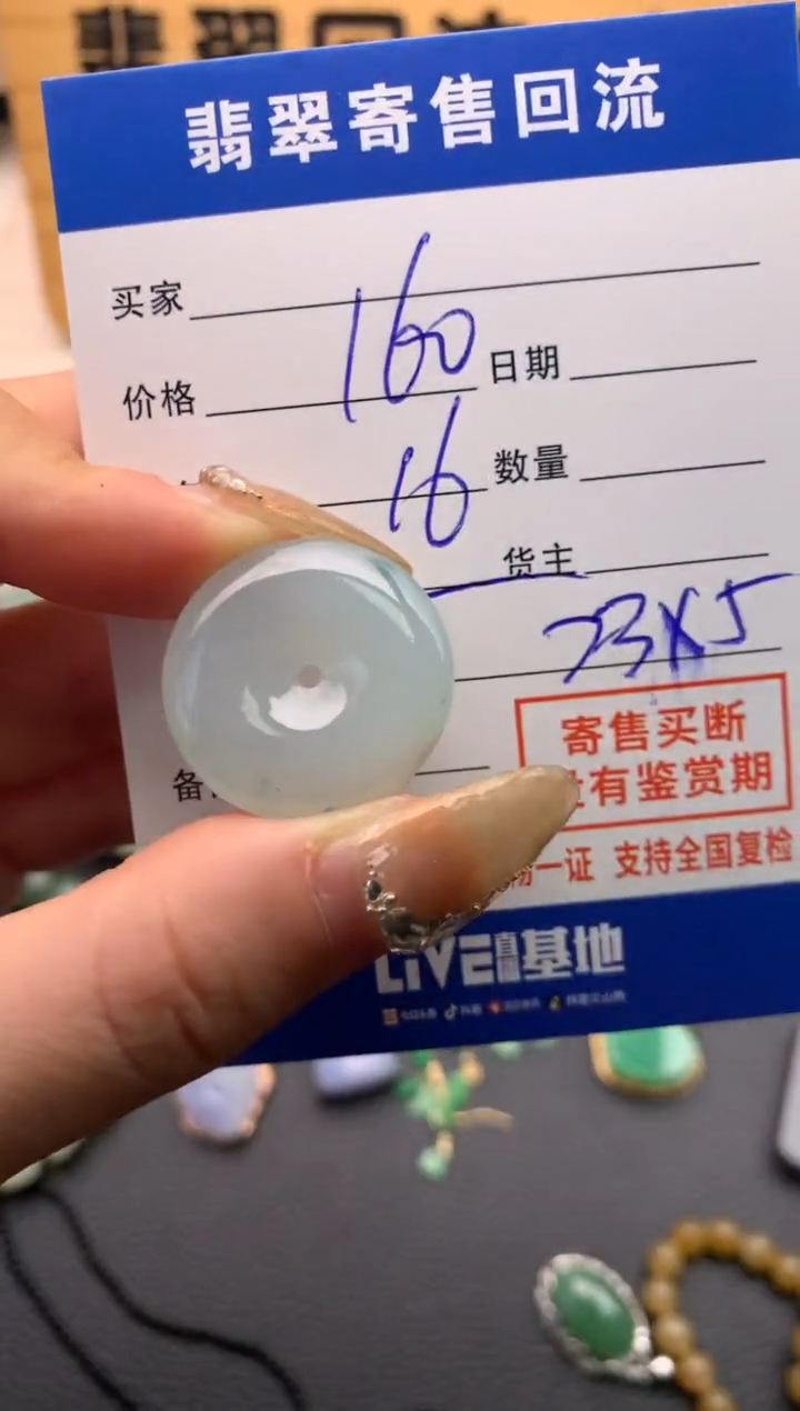 【闪购商品】翡翠颈饰未镶嵌21012221