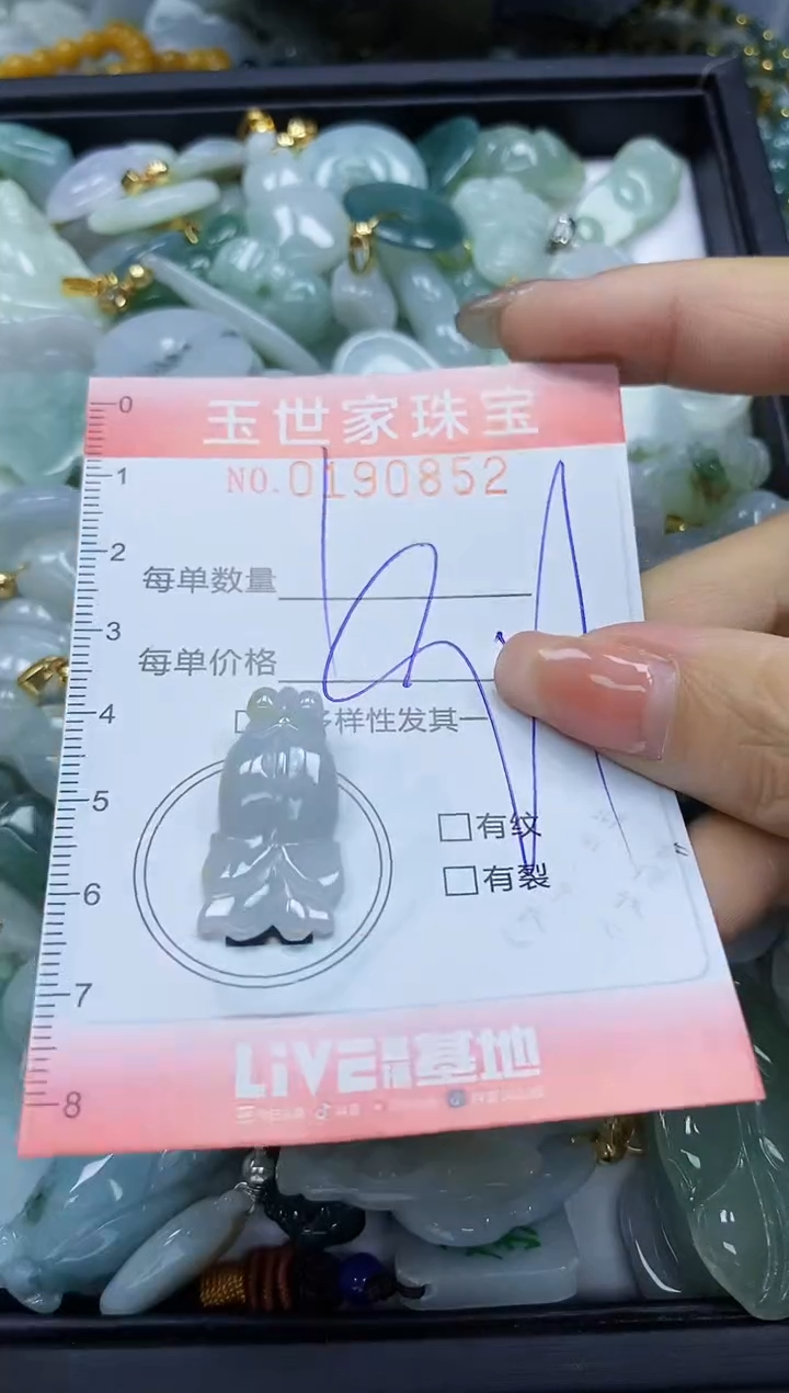 【闪购商品】翡翠颈饰未镶嵌闪购0190852