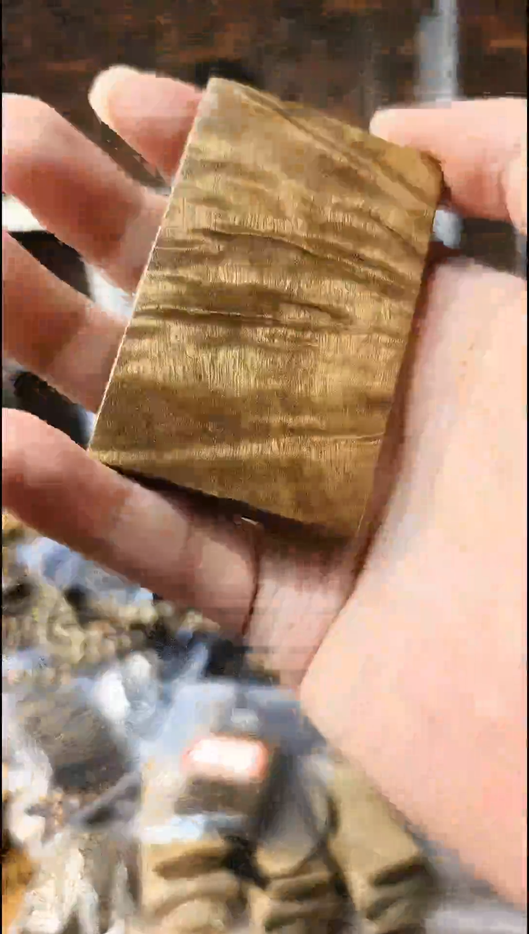【闪购商品】金丝楠无事牌手把件