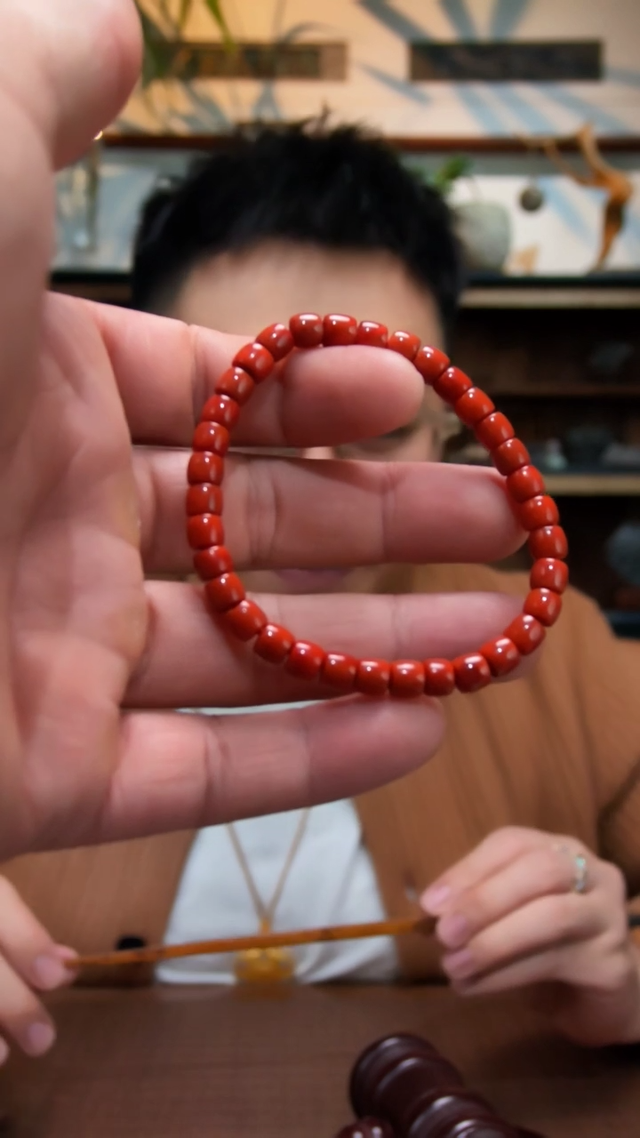 未镶嵌手串南红玛瑙南红直切手串FYX6*