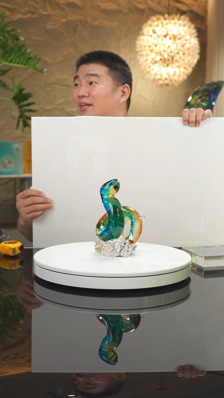 【闪购商品】摆件福利双色蛇摆件