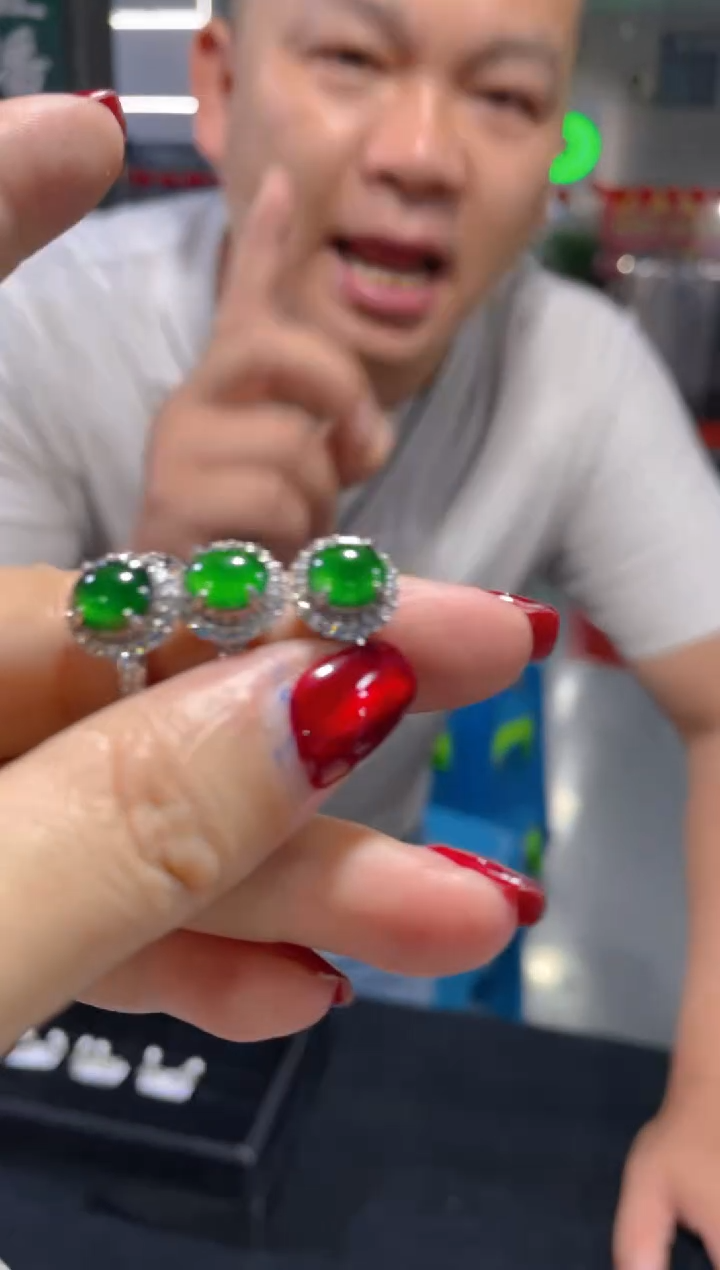 翡翠戒指未镶嵌（多样性发货拍一件发件）0952830907