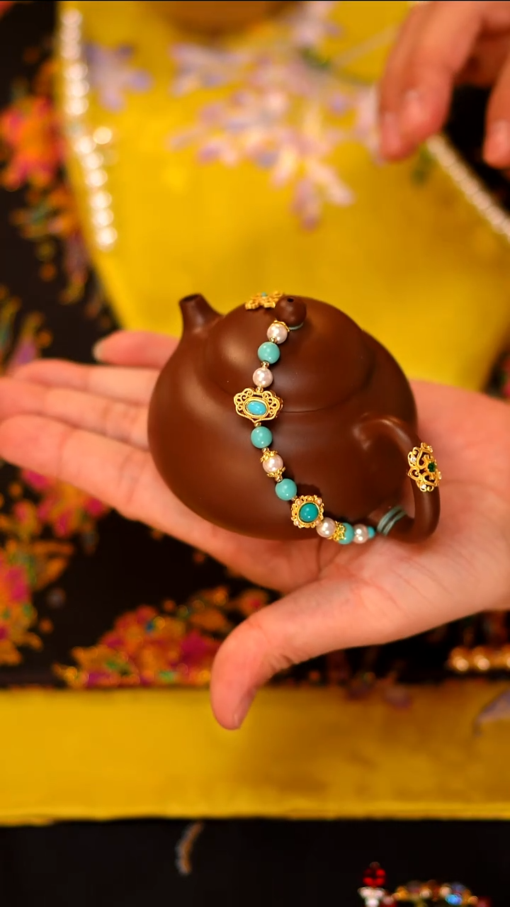 058松石壶链壶链