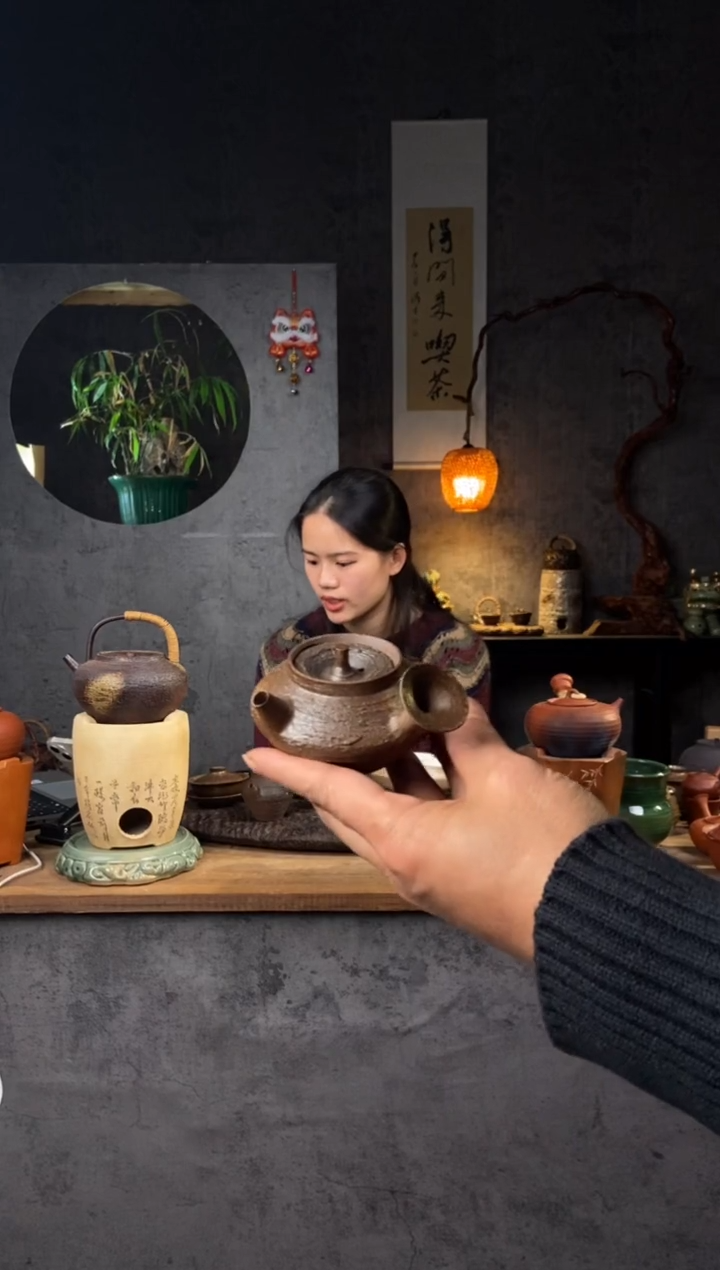 【闪购商品】全手工原矿潮州砂铫壶老岩泥急须