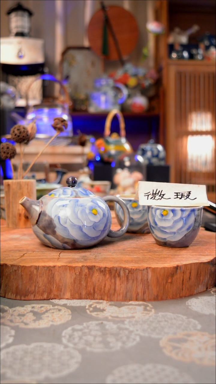 【闪购商品】摆件牡丹手工手绘手工手绘