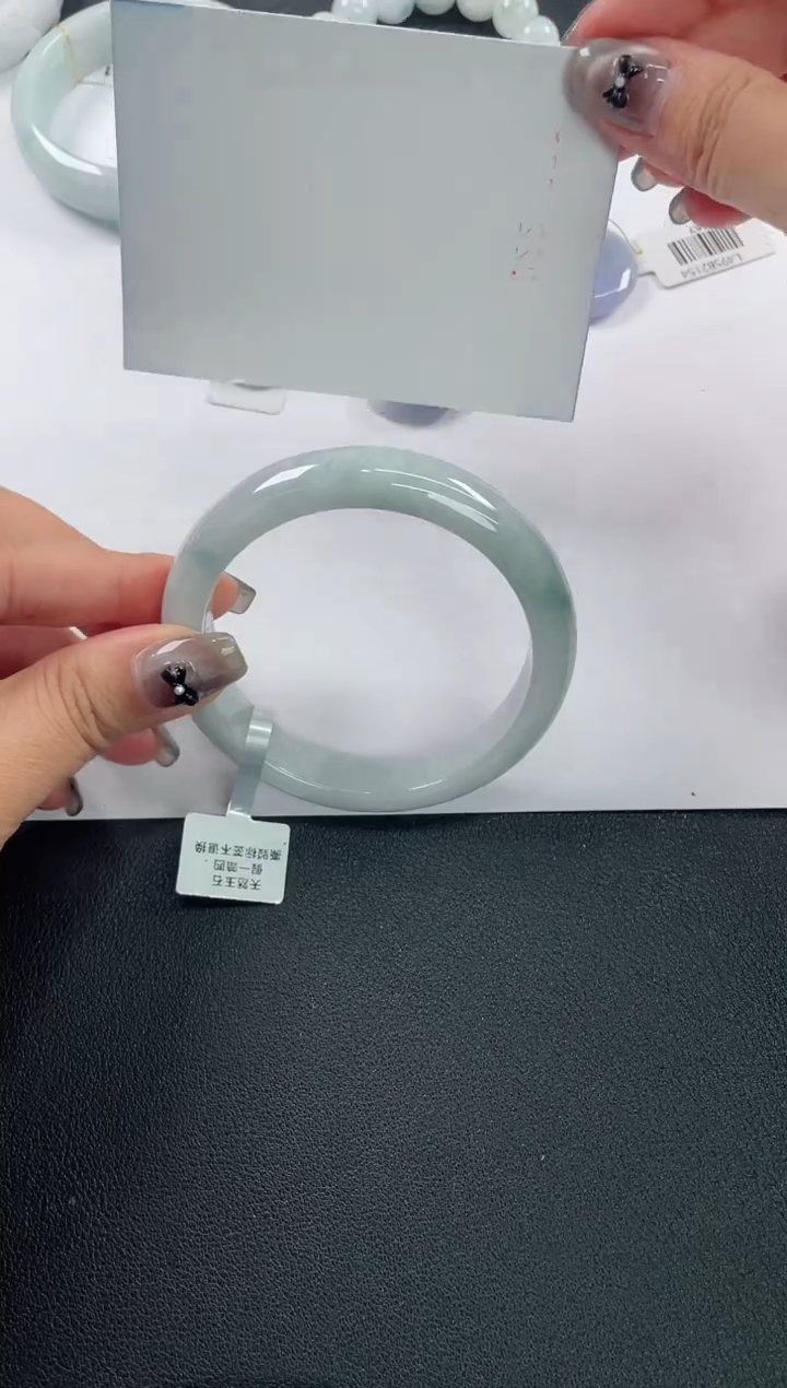 未镶嵌手镯翡翠基地发货H8991 56+