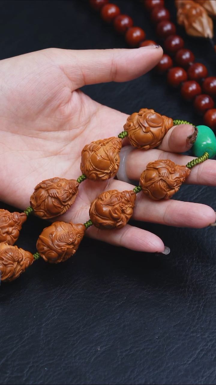 吊坠橄榄核2.3关二爷手串