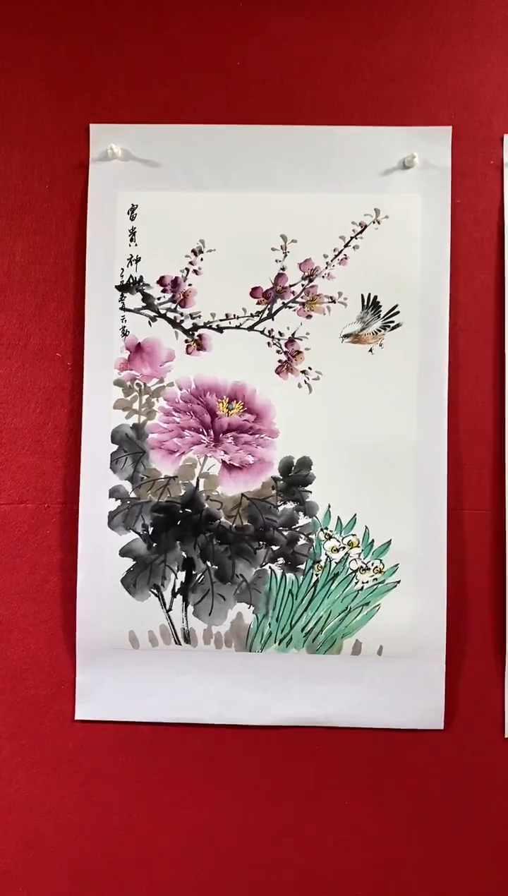 国画国画NYQ杰牛云勤老师作品