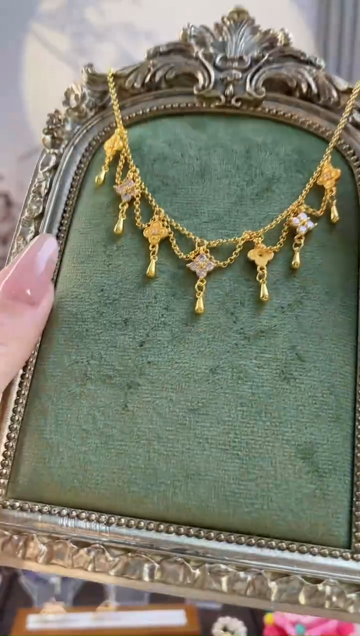 铜合金无铜合金无流苏项链